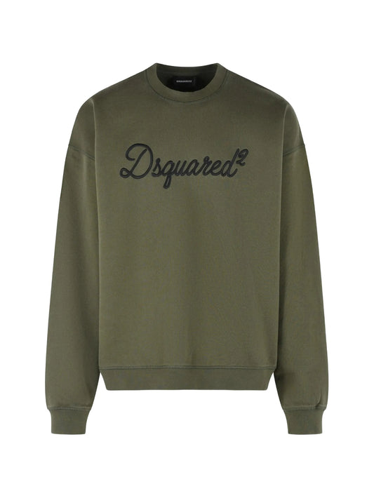 Dsquared2 - Relax Fit Crewneck - Verde