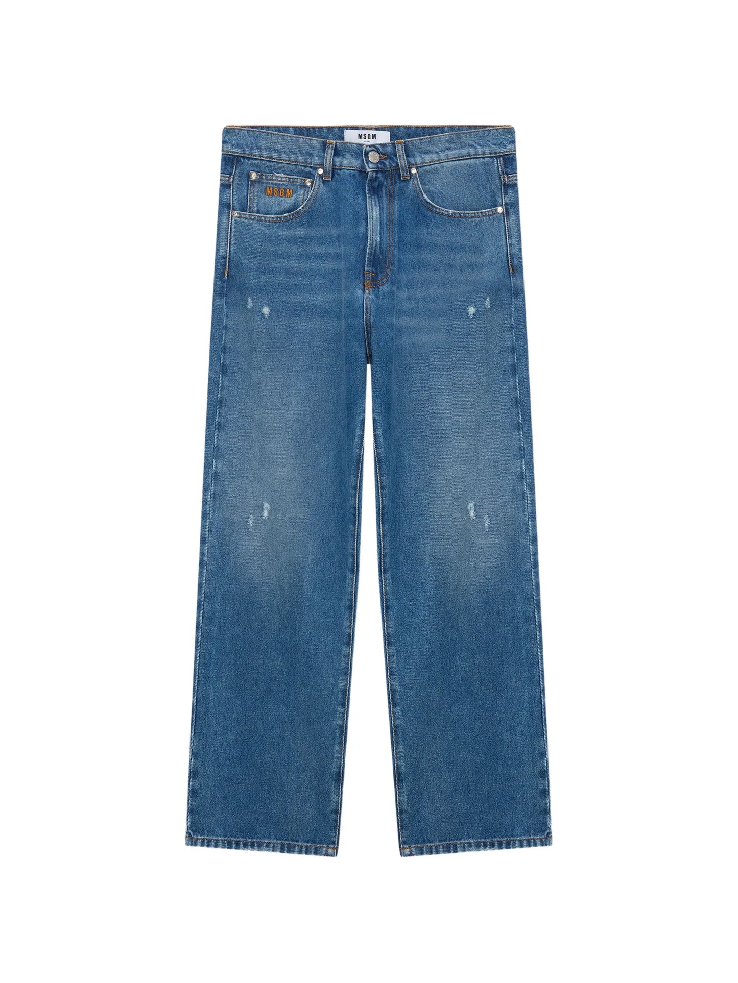 Msgm - Pants - Blu