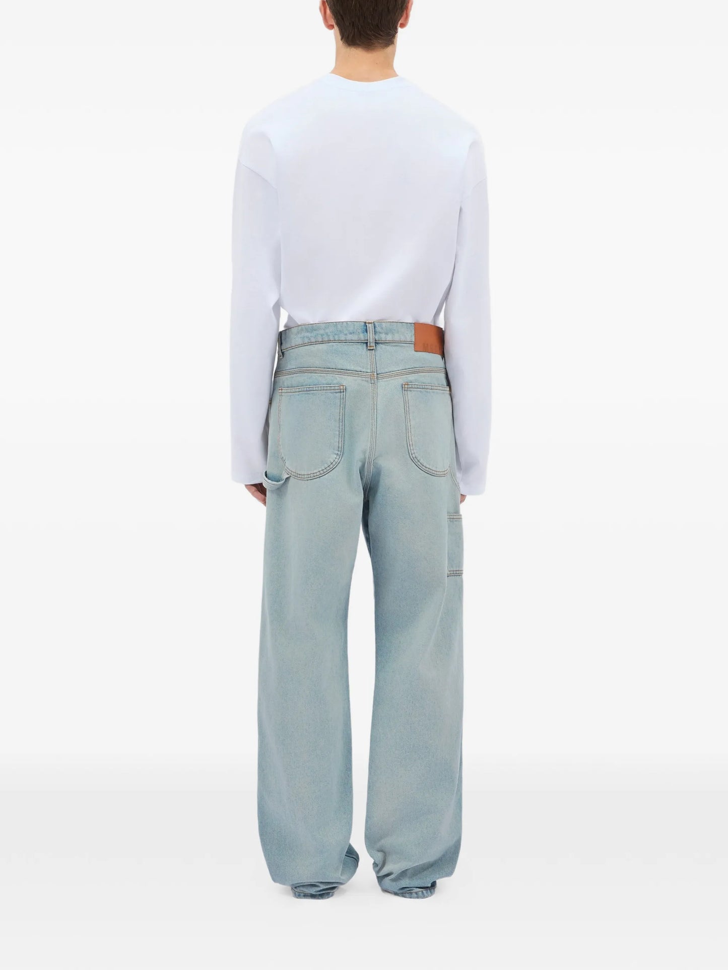 Msgm - Pants - Azzurro