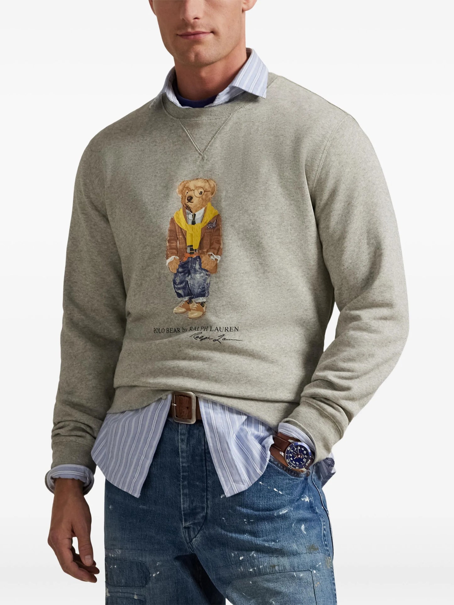 Ralph Lauren - Felpa Bear - Acacia