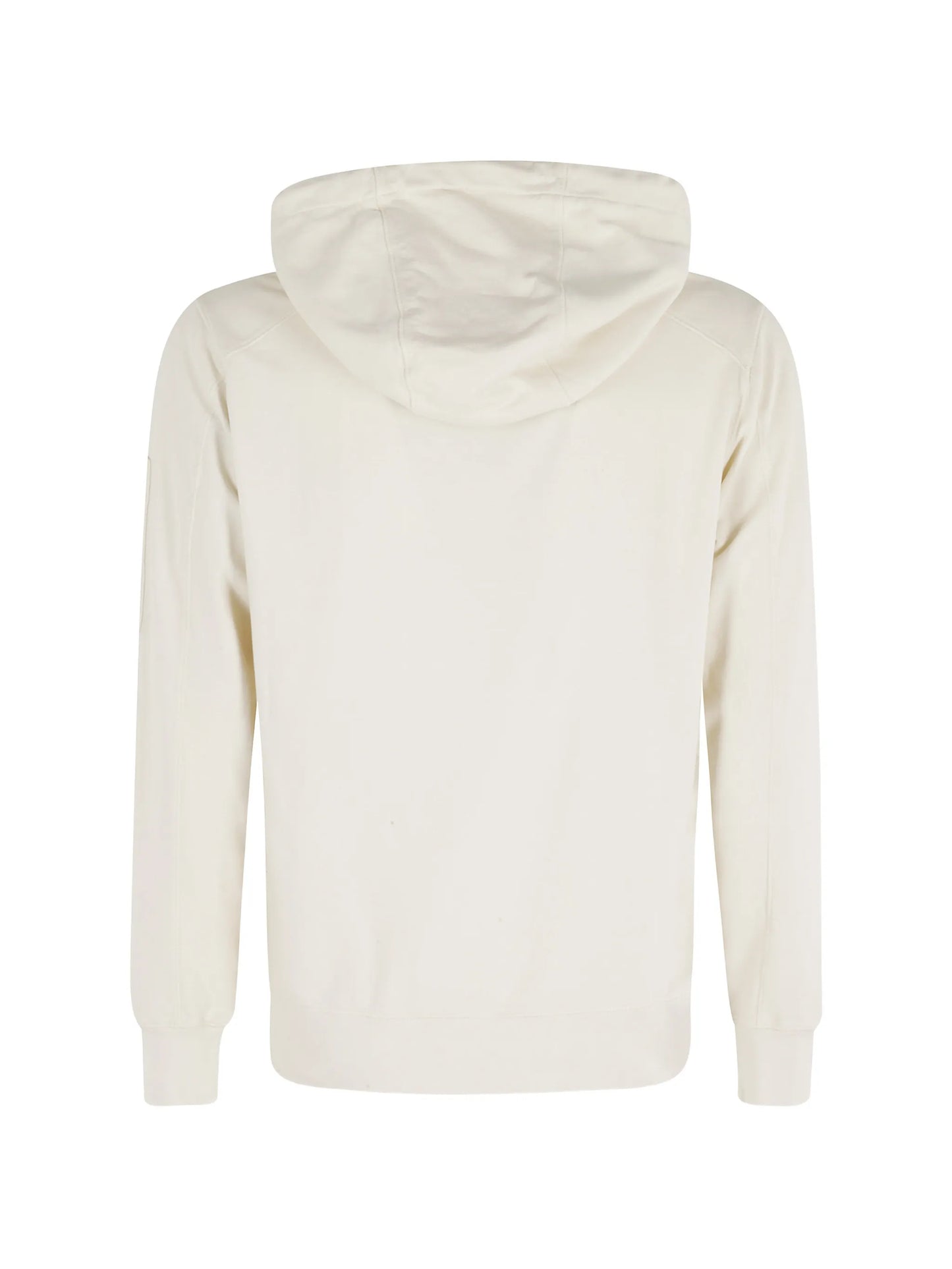 C.P. Company - Light Fleece Zip Hooded - Bianco
