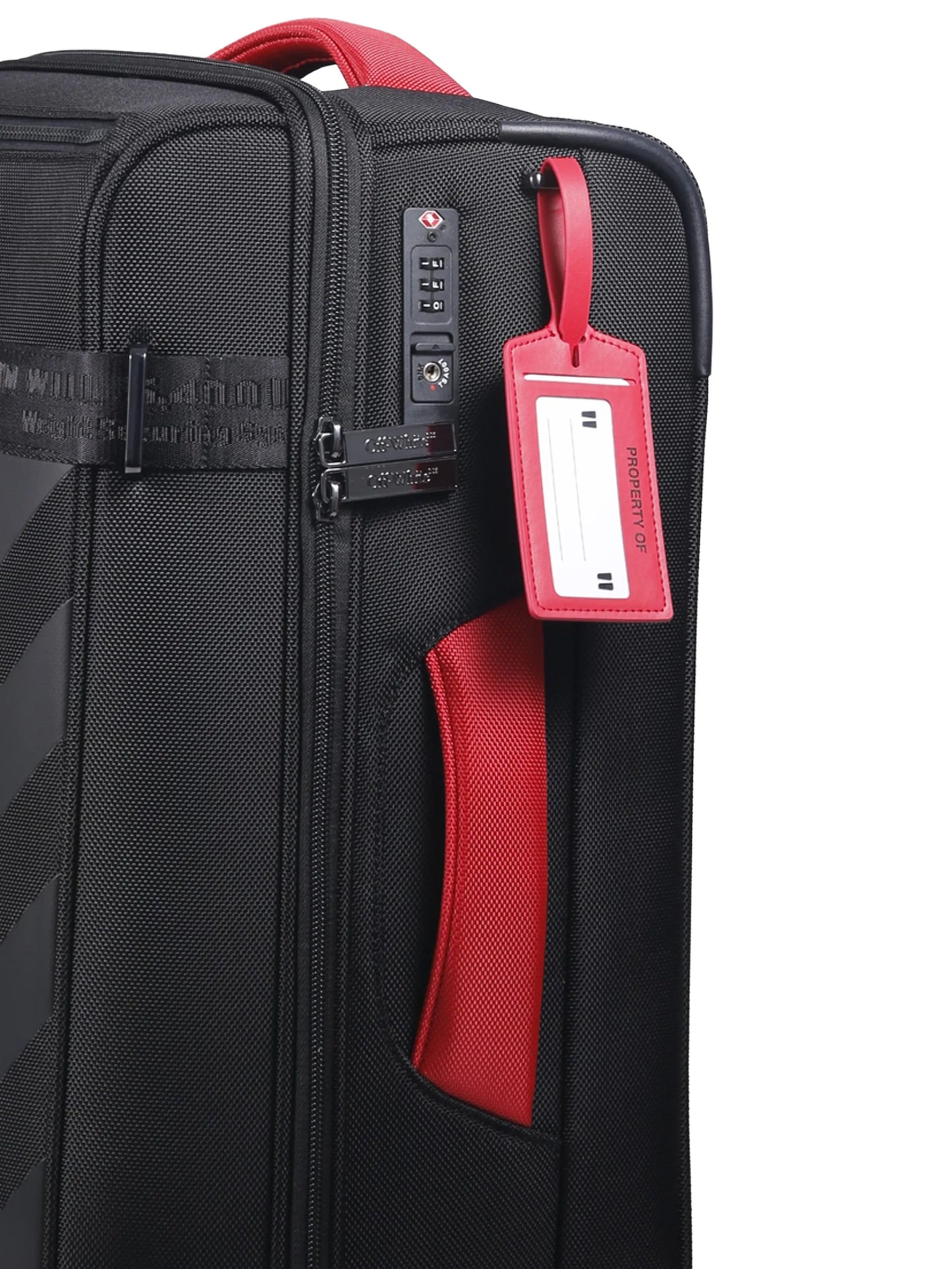 Off White - Diag Cabin Trolley Soft - Nessuno