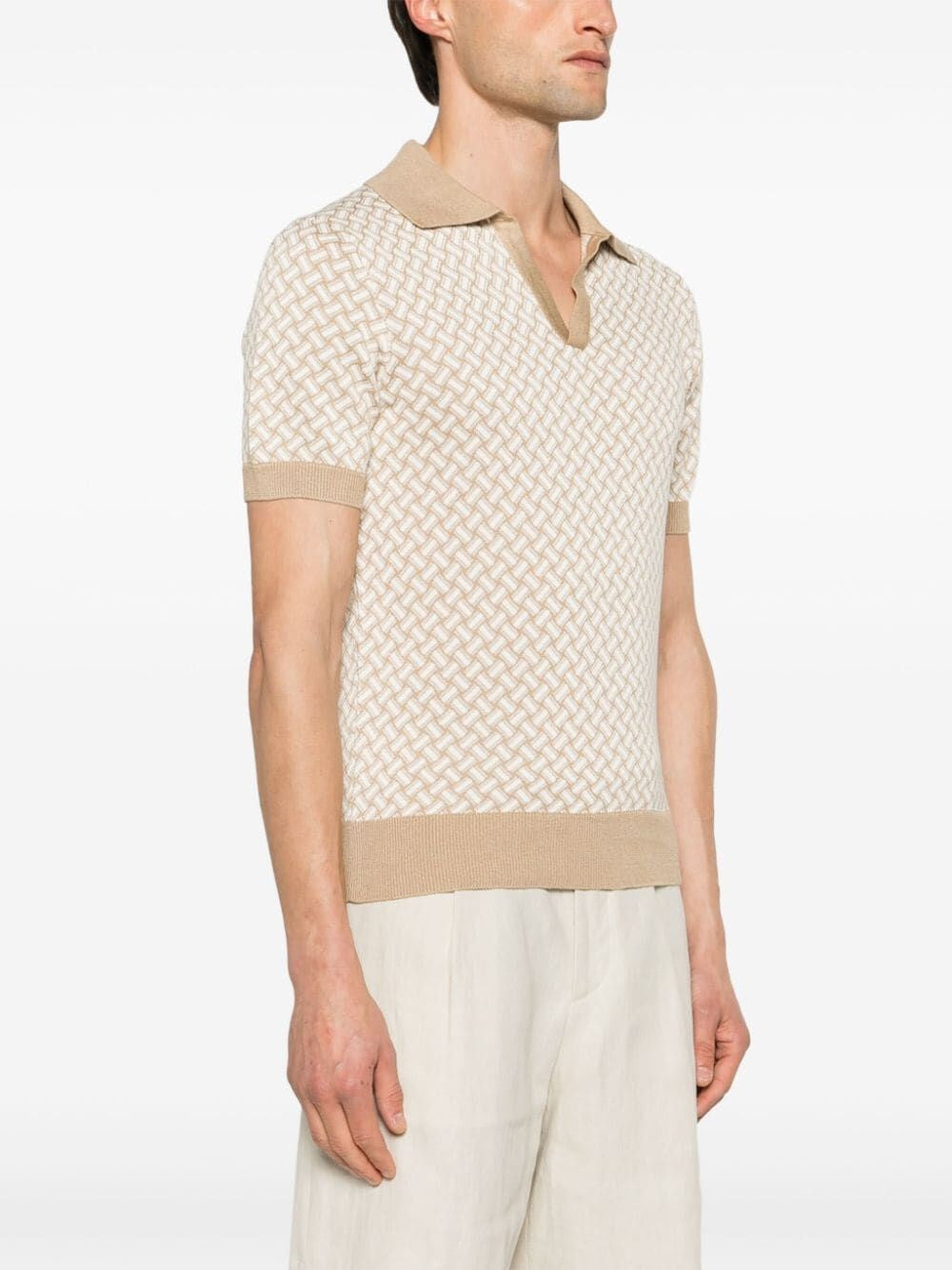 Drumohr - Polo M/C Biscottino - Beige