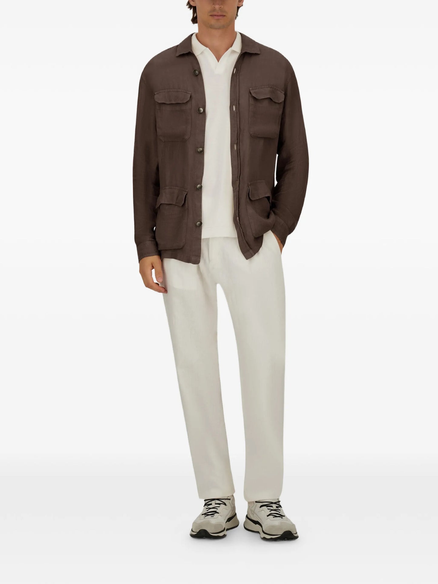 Herno - Field Jacket - Marrone