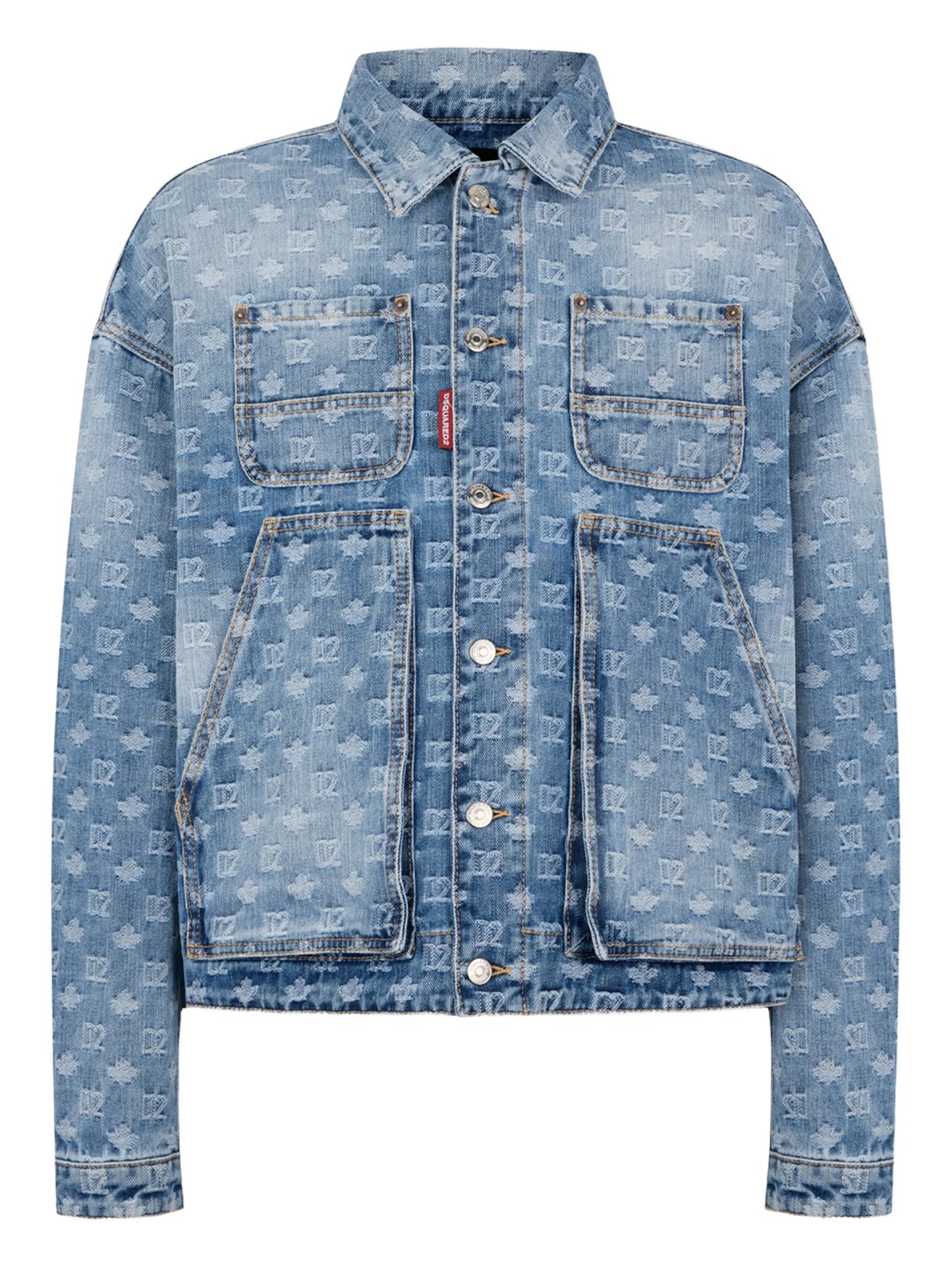 Dsquared2 - Utility Jean Jacket - Blu