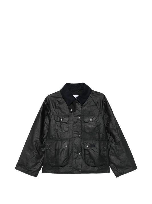 Barbour X Apc Wax Jacket - Dark Navy