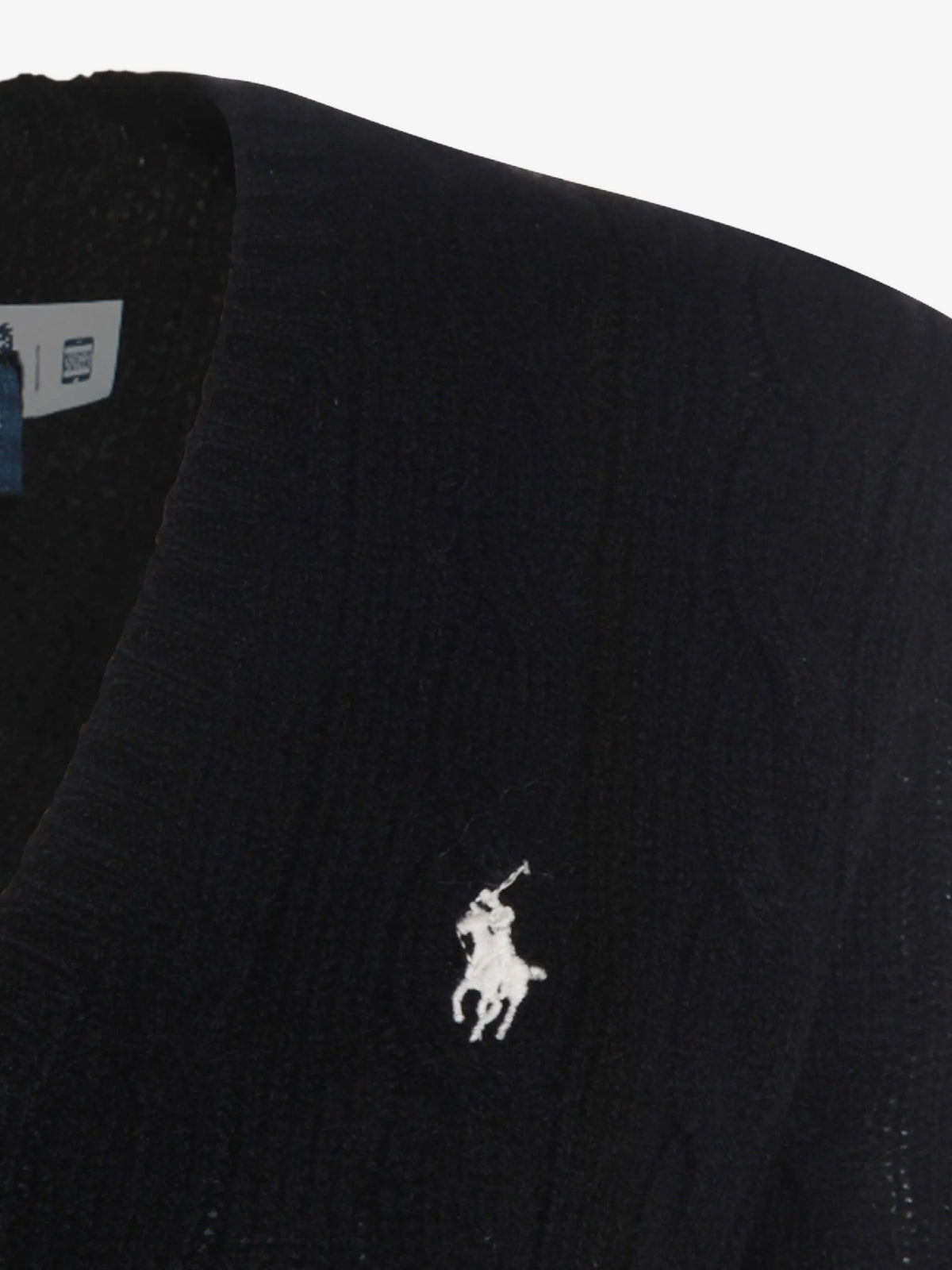 Maglione Con Scollo A V - Nero