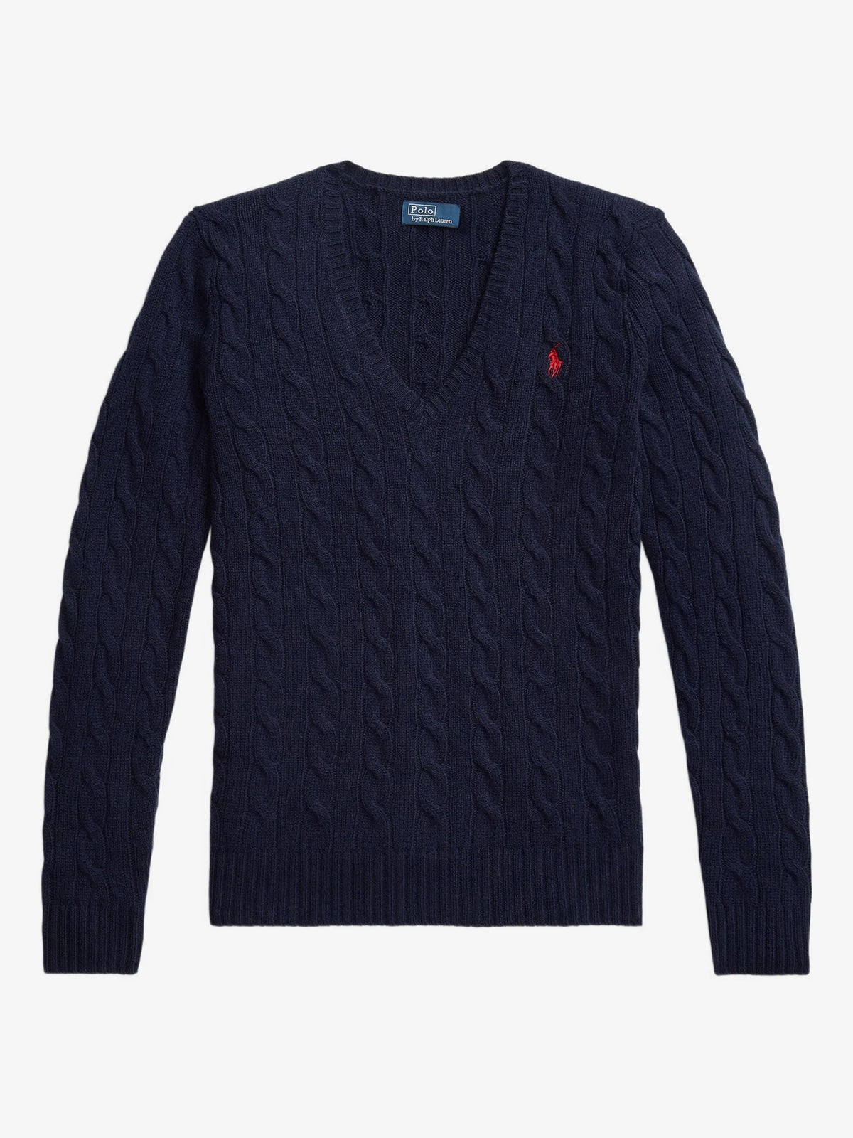 Maglione Con Scollo A V - Blu