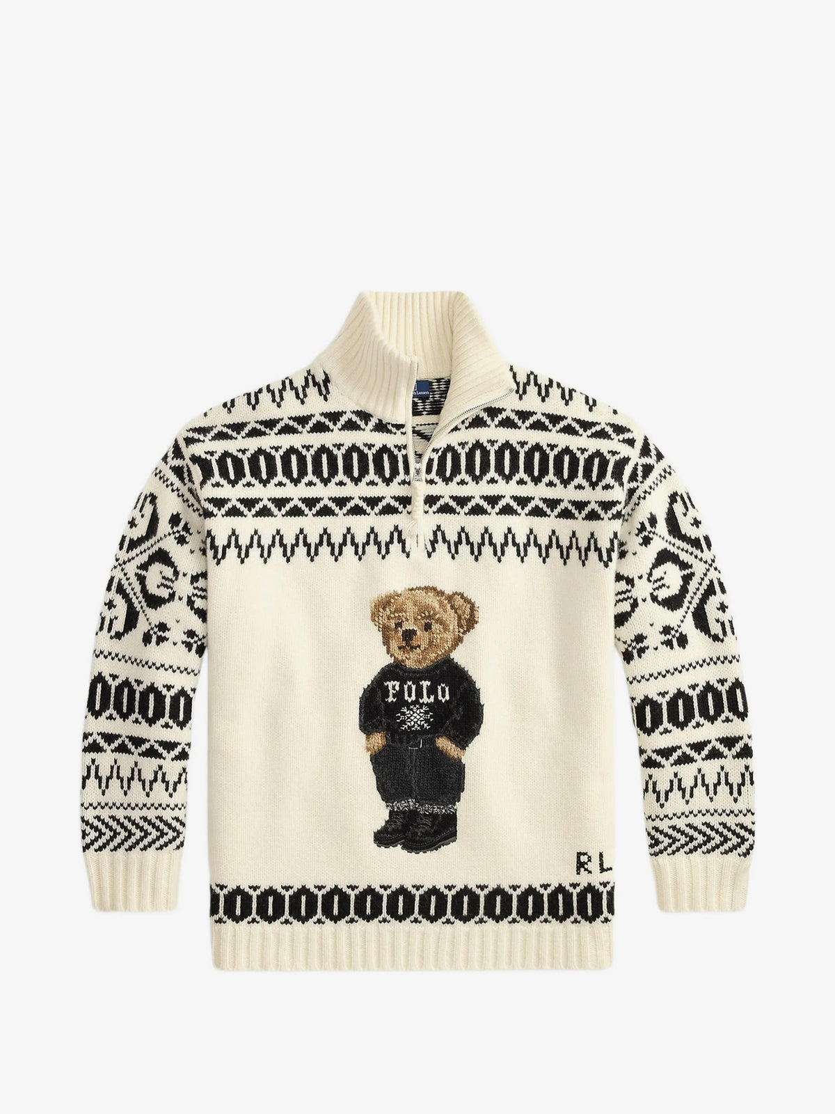 Maglione Polo Bear - Beige