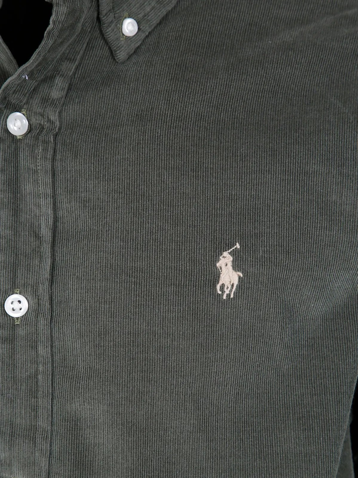 Camicia Con Ricamo - Verde