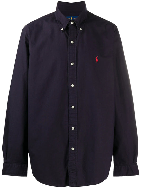 Camicia Button-Down - Blu