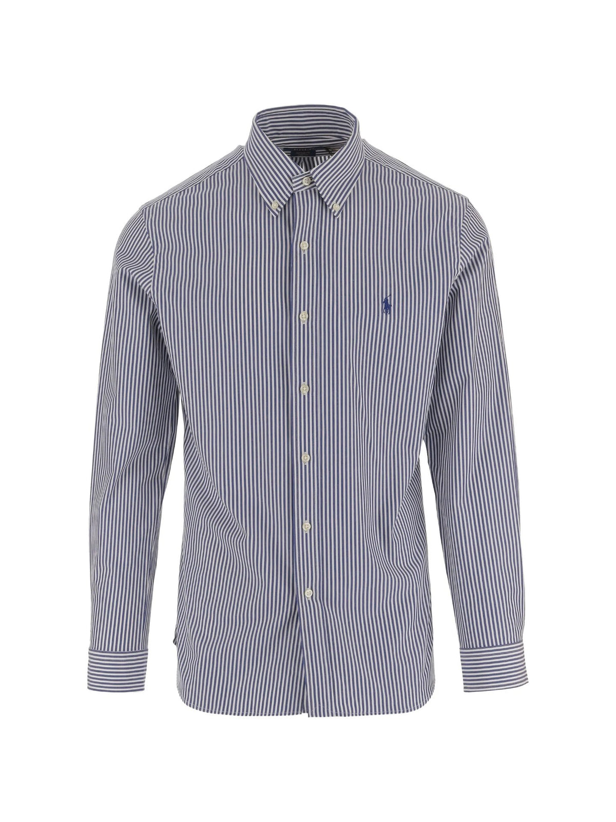 Camicia A Righe - Blu