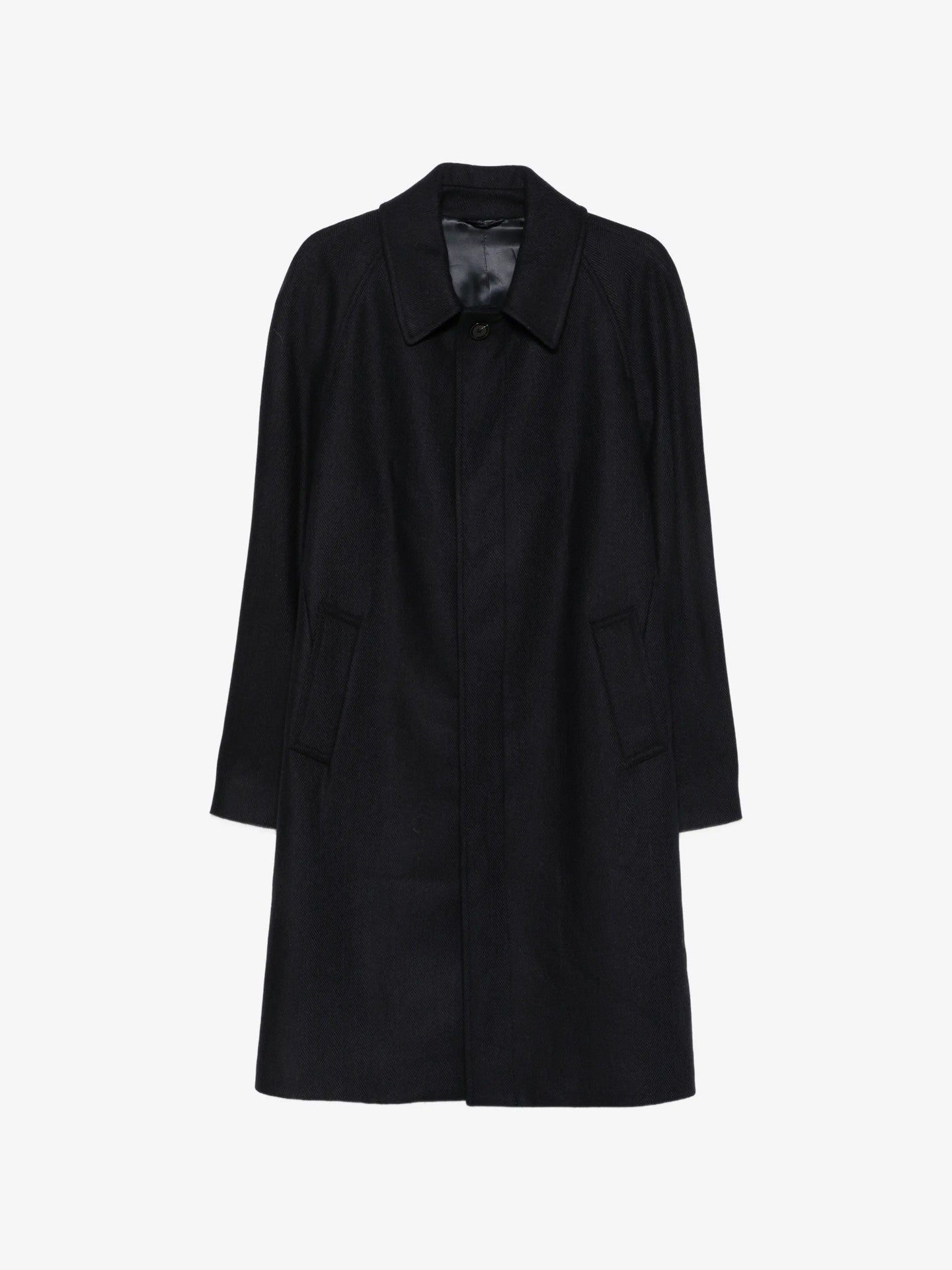 Cappotto con maniche raglan - BLU
