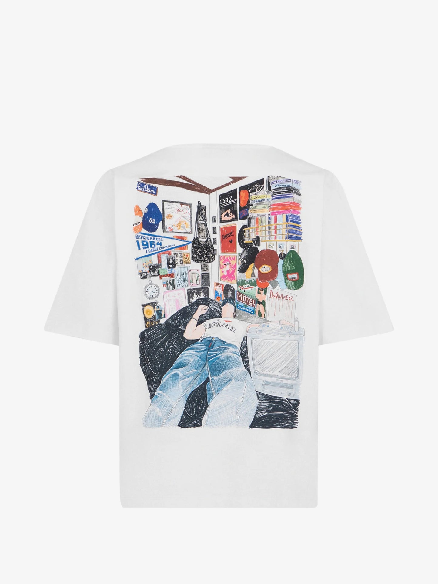 Dsquared2 - T-Shirt - Bianco