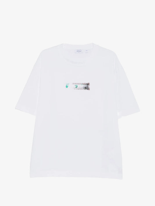 Inked Narciso Skate Ss Tee - Bianco