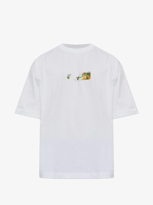 Spices Arrow Skate Ss Tee - Bianco