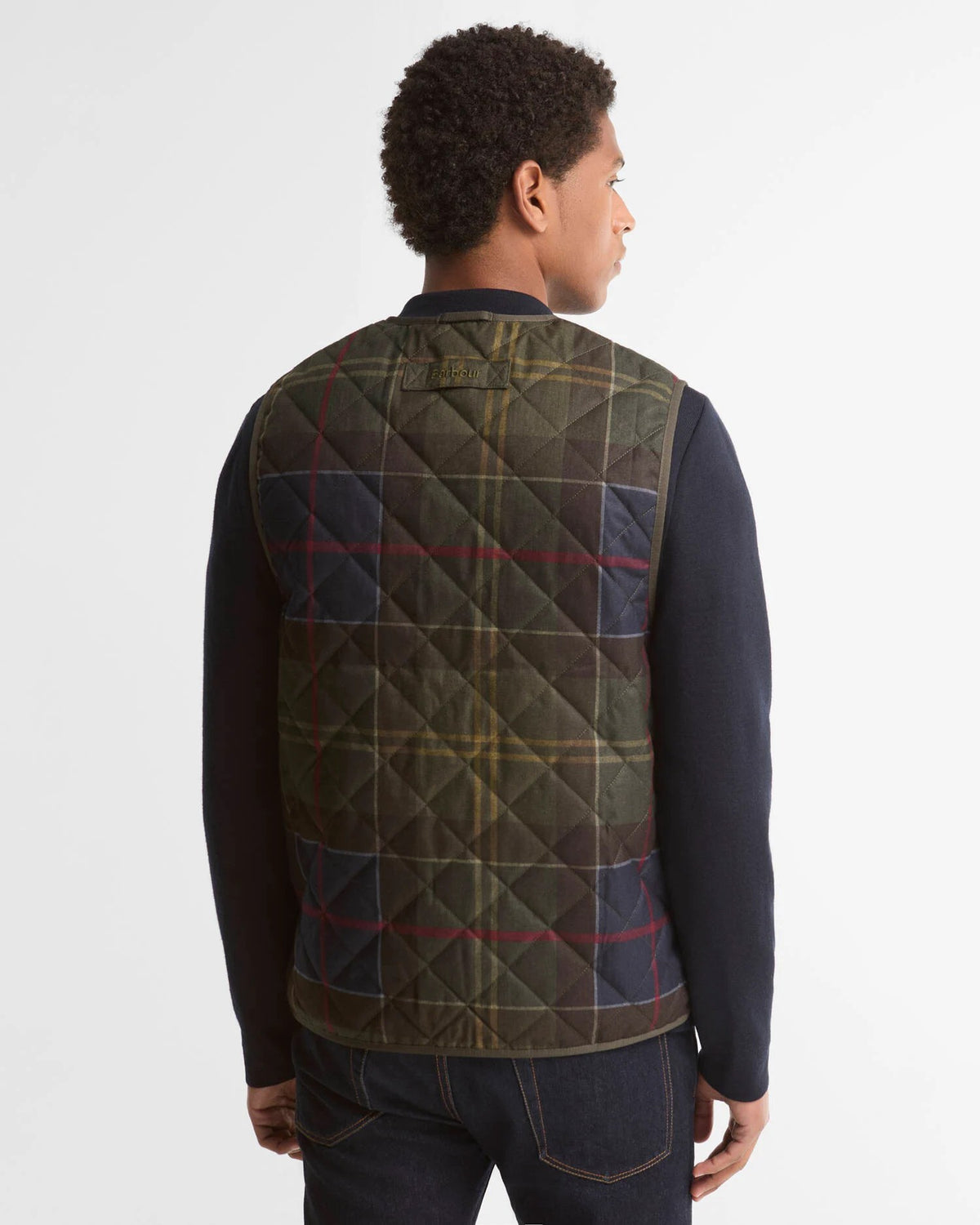 Gilet In Tartan Icons - Verde