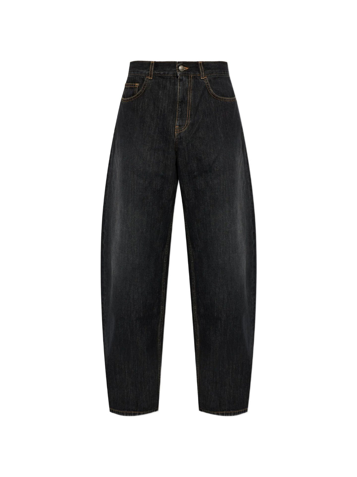 Jeans Logo Loose - Nero