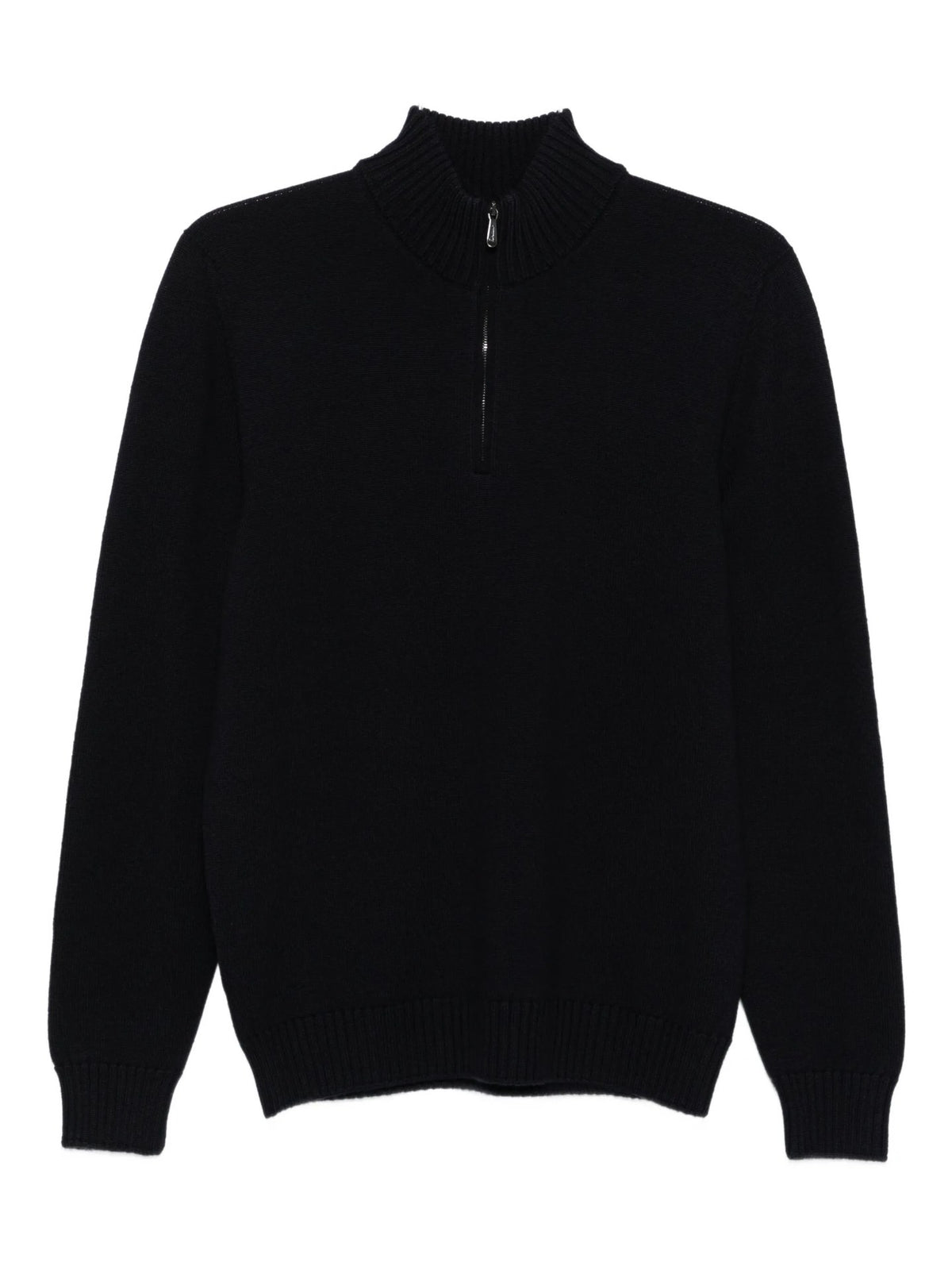 Maglia Mezza Zip - Blu