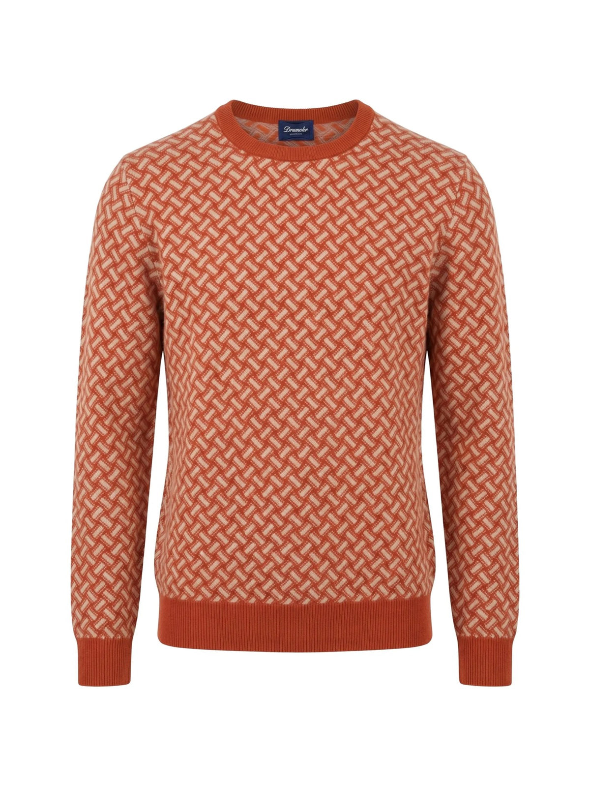 Girocollo Cashmere Biscottino - Arancio