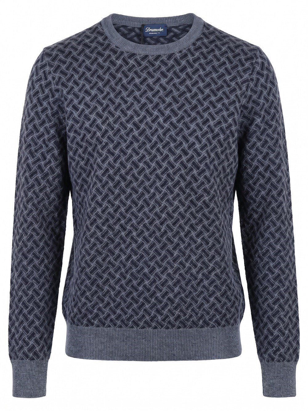 Girocollo Cashmere Biscottino - Blu
