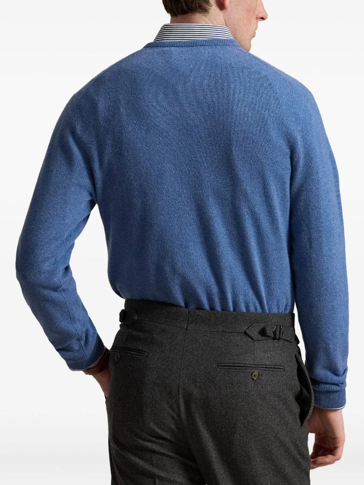 Maglione Girocollo - Azzurro