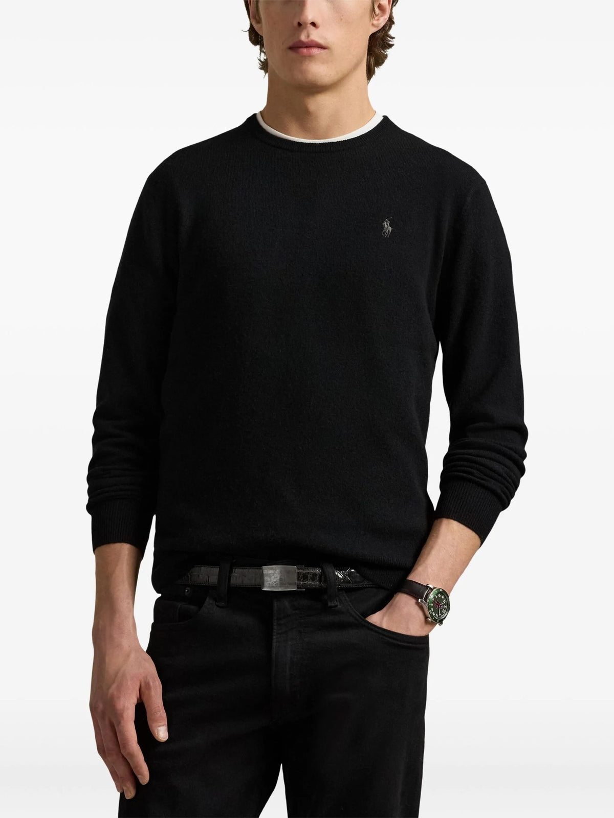 Maglione Girocollo - Nero