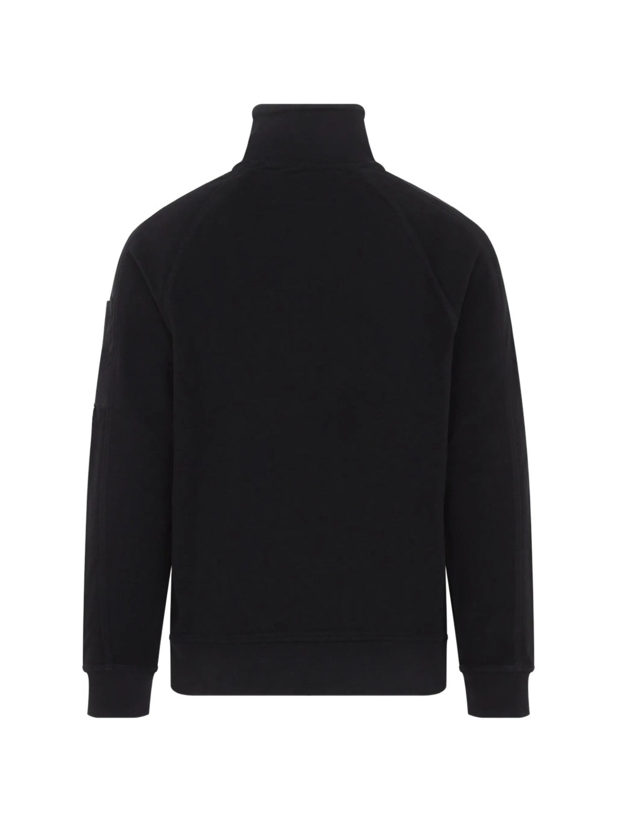 Felpa Con Zip - Nero