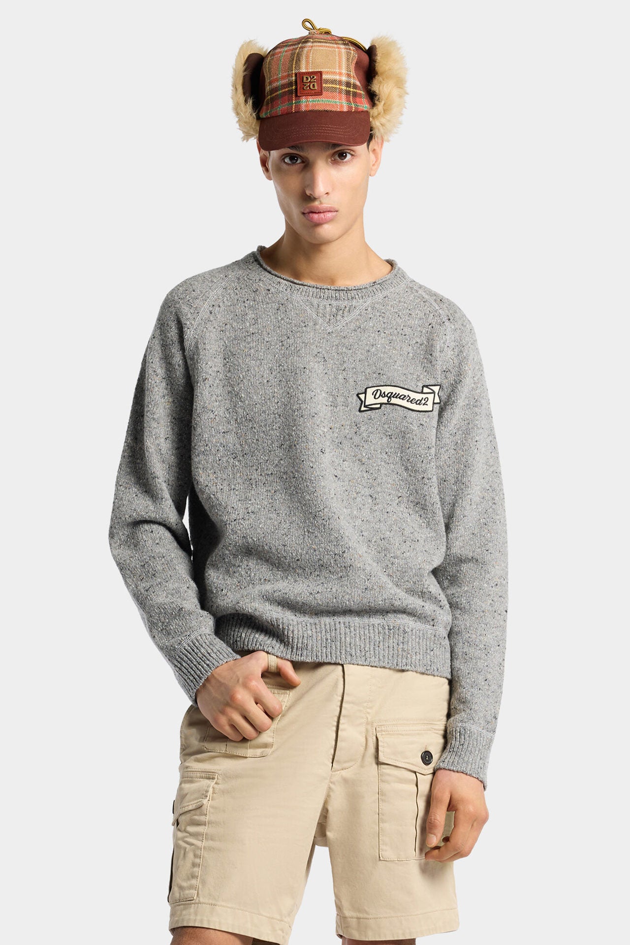 PULLOVER BASIC - GRIGIO