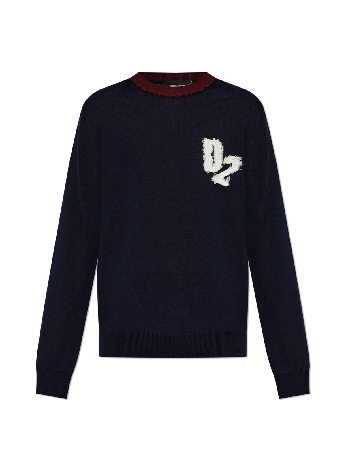 PULLOVER D2 COLLEGE - BLU