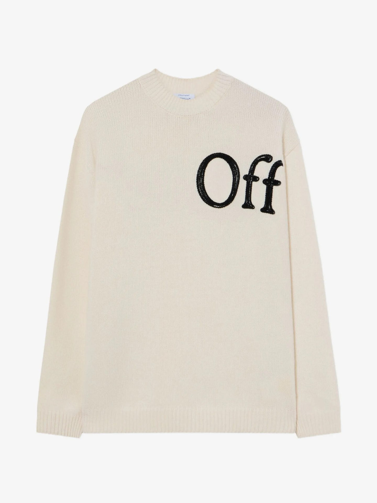 Bookish Shared Knit Crewneck - Crema