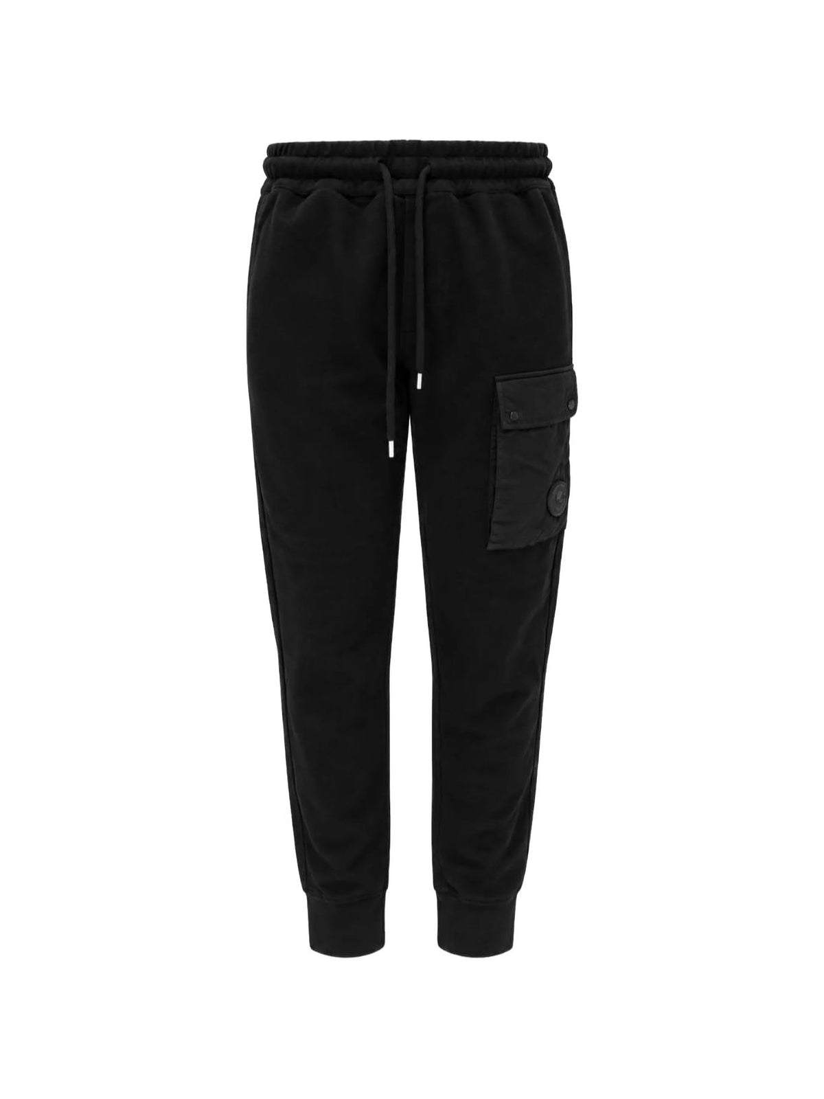Pantaloni Sportivi Con Applicazione - Nero