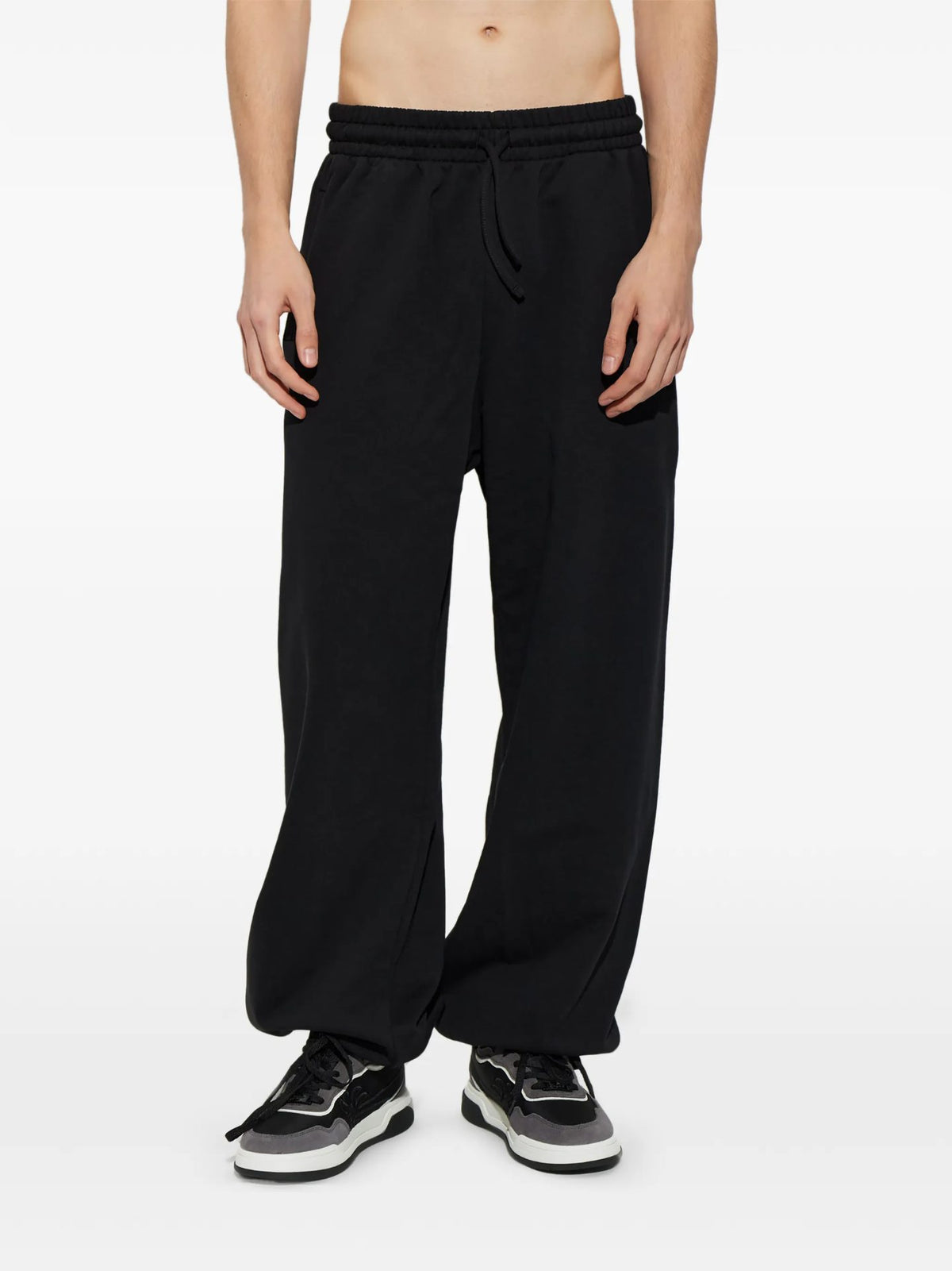 Pantaloni Con Coulisse - Nero