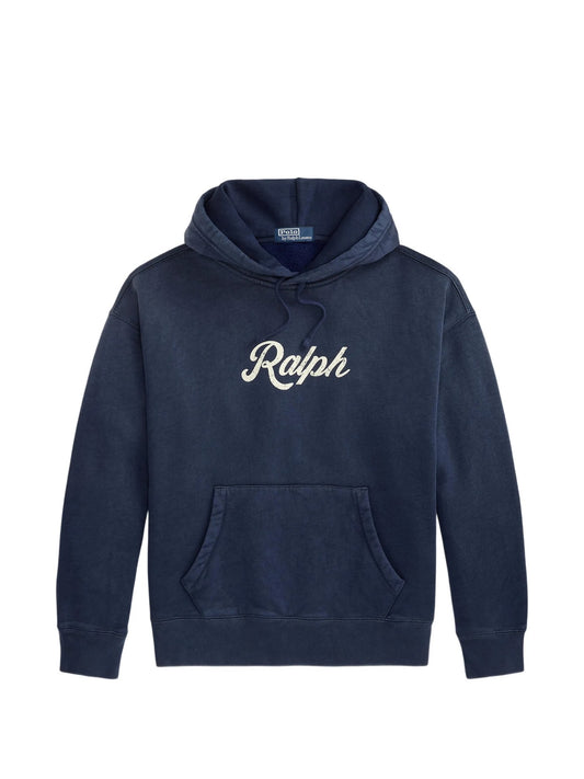 Felpa Con Cappuccio - Blu