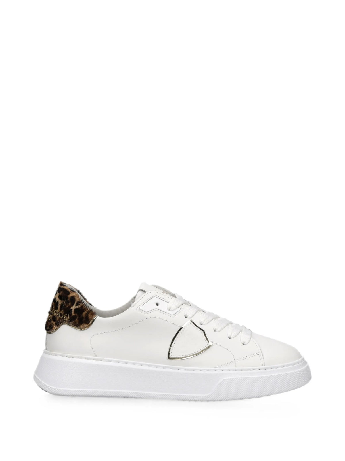 Sneakers Temple Stampa Animalier - Bianco/Maculato