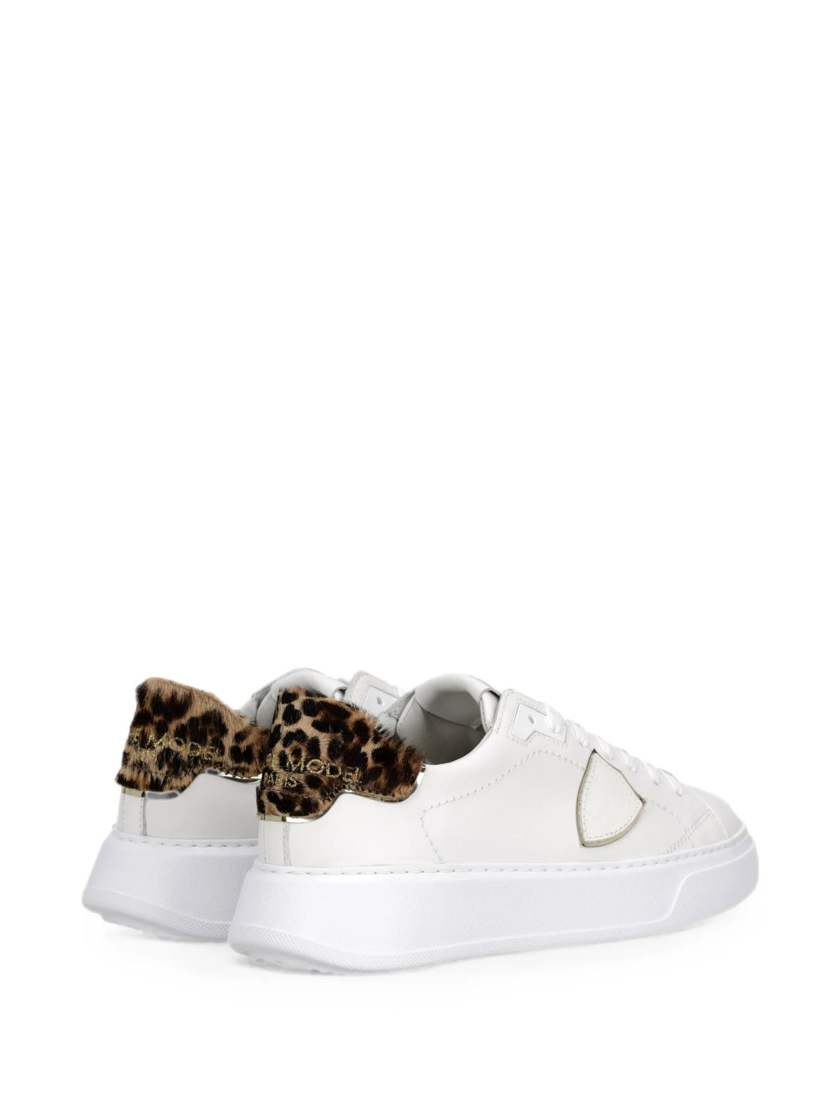 Sneakers Temple Stampa Animalier - Bianco/Maculato