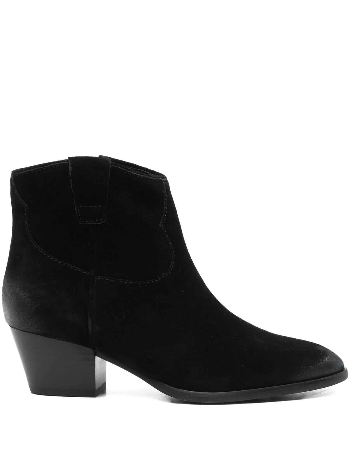 Stivaletto Scamosciato - Nero