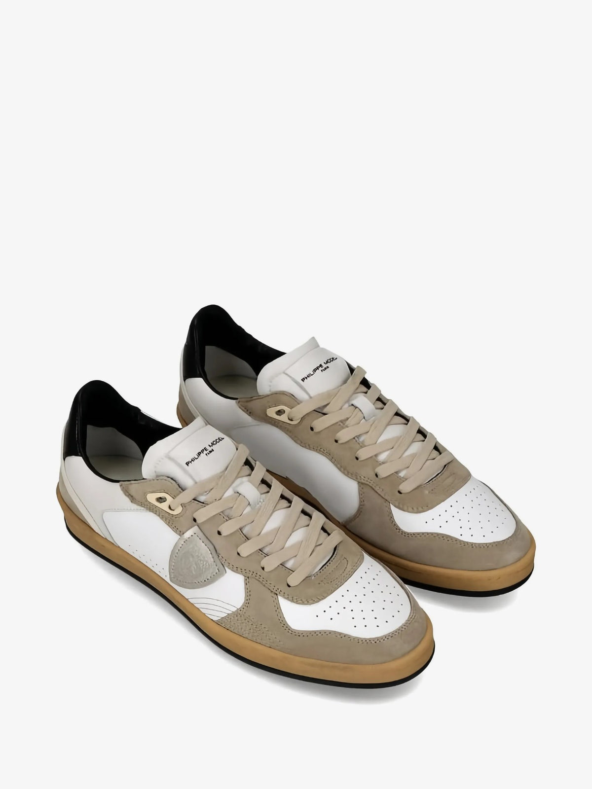 Sneakers Pgal Uomo - Bianco/Beige
