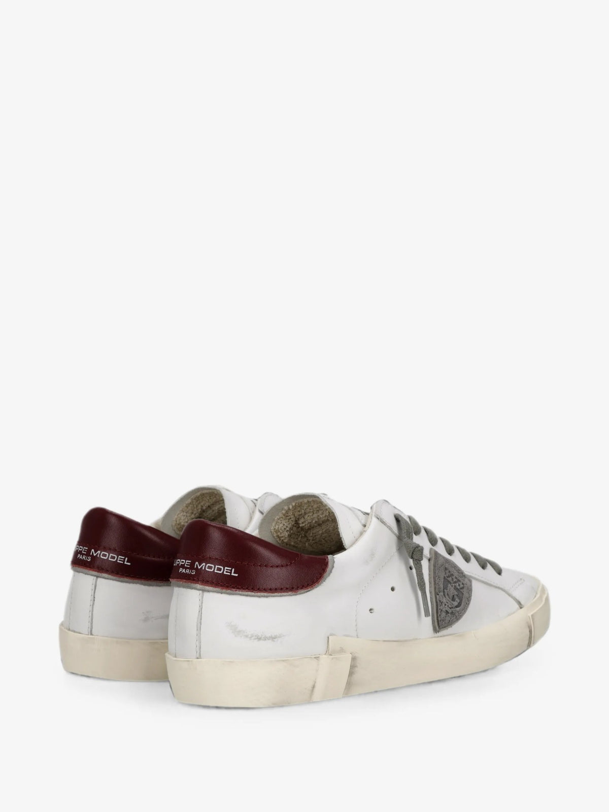 Sneakers Prsx Uomo - Bianco/Bordeaux