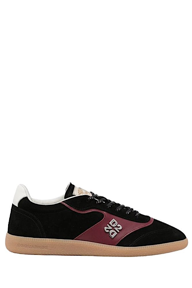 Dsquared2 - Sneakerscrosta+Vitello - Nero / Bordo