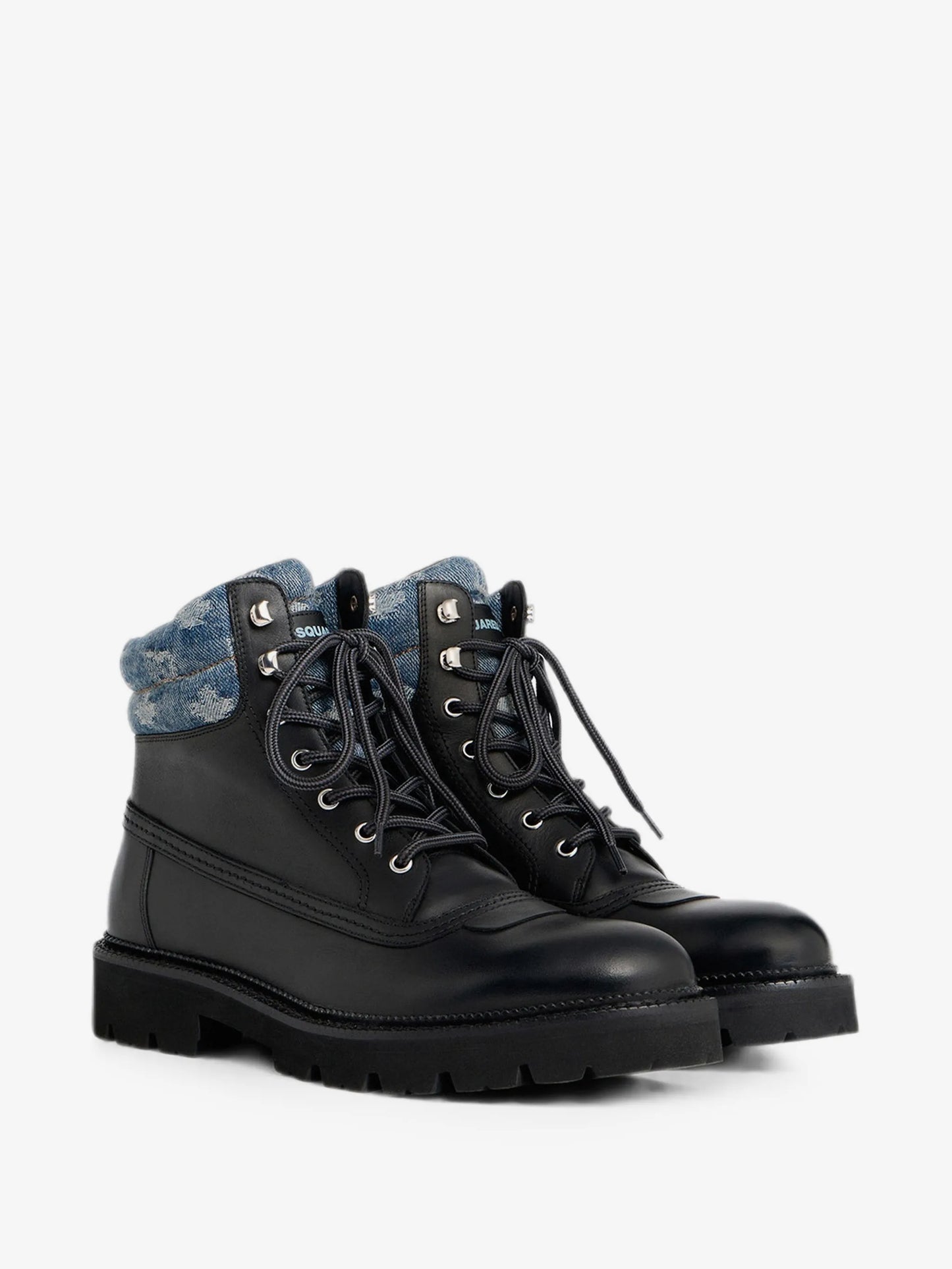 Dsquared2 - Ankle Bootsvitello+Denimmonogram - Nero