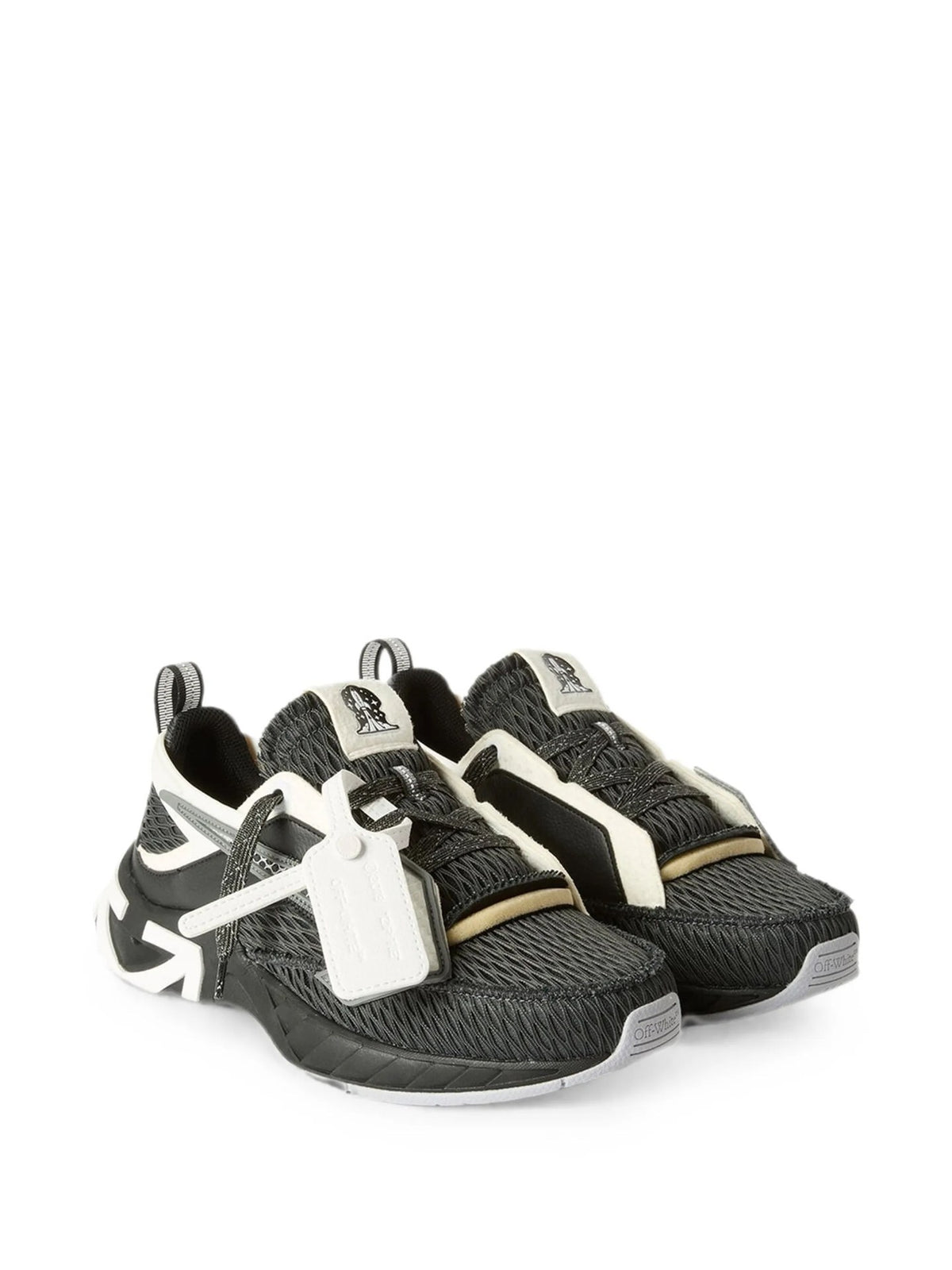 Sneakers Con Inserti - Nero