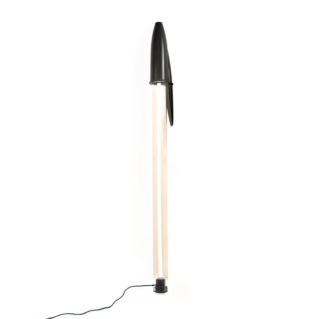 Seletti - "Bic Lamp" Lampada A Led In Pc/Hdpe Cm173x13 H. 16,5 -