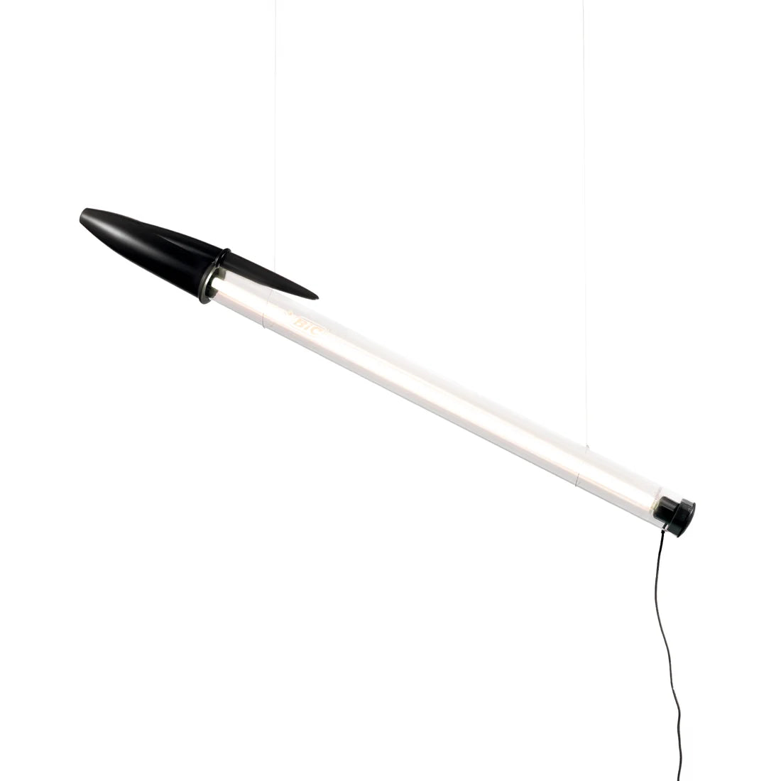 Seletti - "Bic Lamp" Lampada A Led In Pc/Hdpe Cm173x13 H. 16,5 -